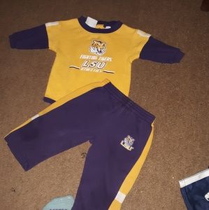 LSU Tigers Suit Of Clothes